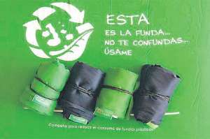 La bolsas servir&aacute;n para que los habitantes del archipi&eacute;lago realicen sus compras regulares. Foto: Cortes&iacute;a