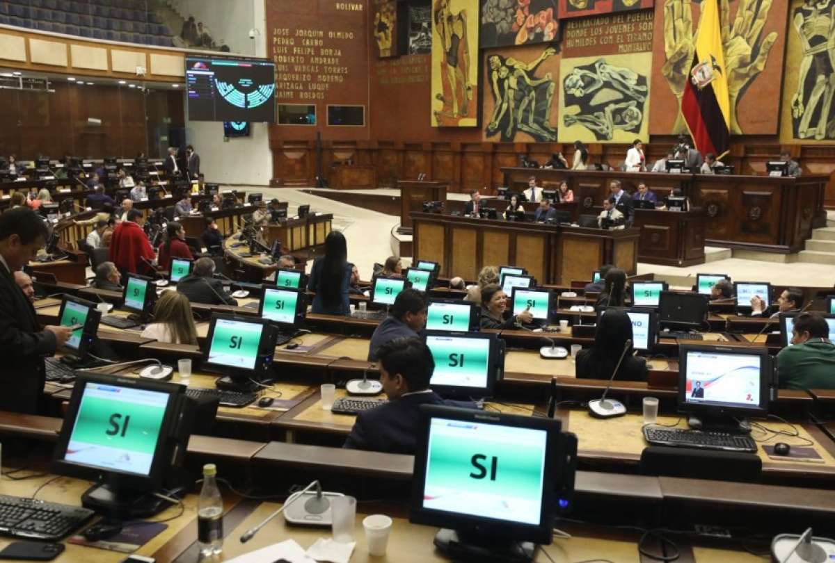 Con 117 votos a favor se aprobó la norma que reforma varias disposiciones legales en la Asamblea Nacional.