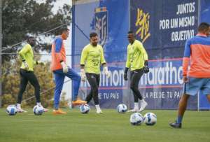 Los seleccionados de la Tri ya entrenan en Quito con miras a las Eliminatorias. 