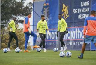 Los seleccionados de la Tri ya entrenan en Quito con miras a las Eliminatorias. 