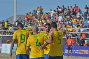 Brasil y Paraguay clasificados al mundial de f&uacute;tbol playa
