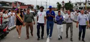 El boxeador Julio C&eacute;sar Castillo fue homenajeado en Tena