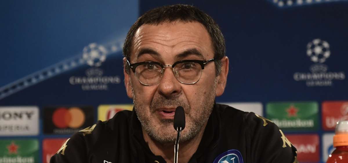 Sarri critica las palabras del presidente del N&aacute;poles tras la derrota ante el Madrid