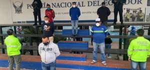 Seis presuntos narcotr&aacute;ficantes internacionales fueron capturados en Ecuador