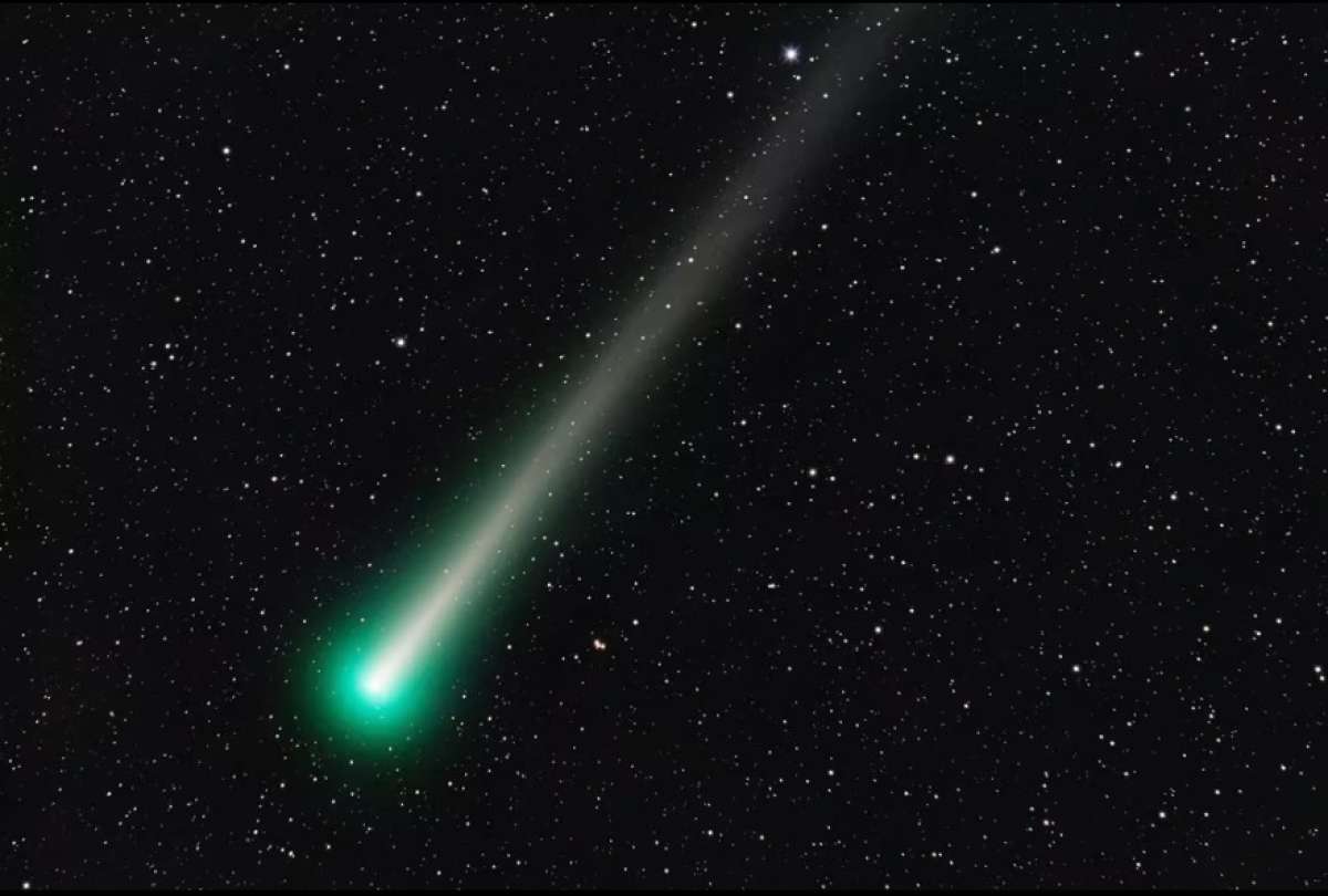 El cometa verde se podrá observar desde el Ecuador. 