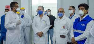 El ministro Juan Carlos Zevallos fue parte de la reuni&oacute;n. Luego realiz&oacute; un recorrido de trabajo junto al alcalde de Quito, Jorge Yunda.