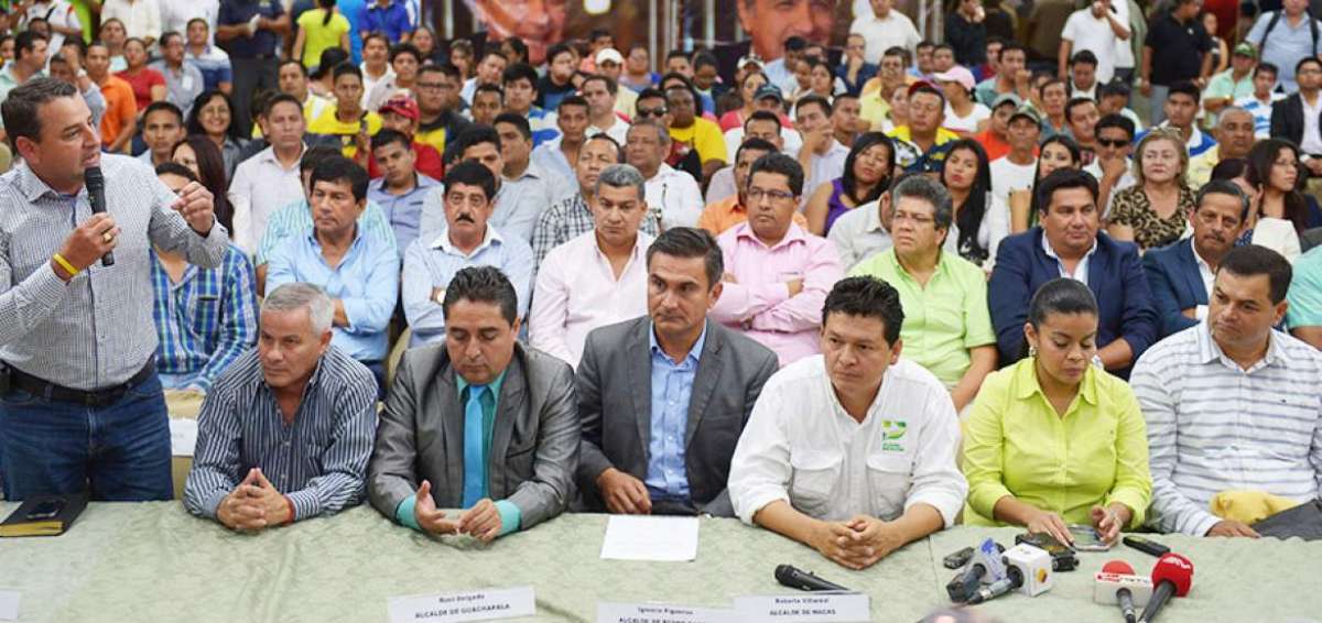 En la reuni&oacute;n de ayer, efectuada en Guayaquil, autoridades locales expresaron su apoyo a Len&iacute;n Moreno.
