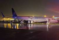 En la aeronave viajaban ciudadanos ecuatorianos.