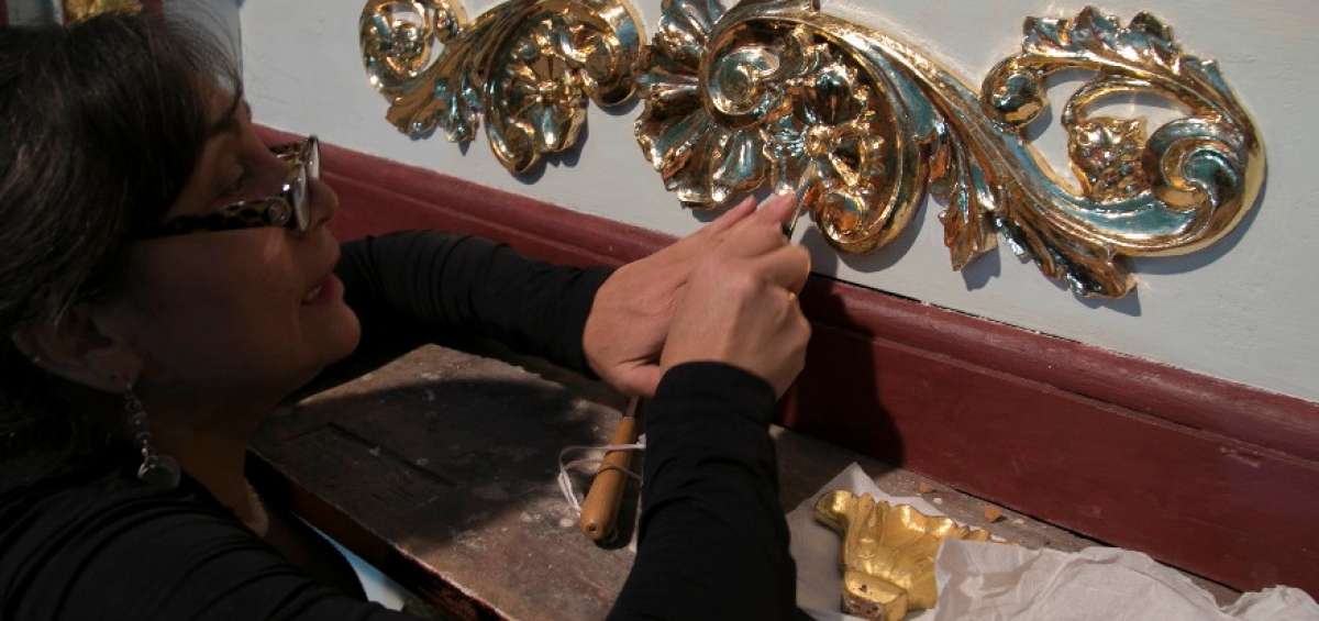 Un antiguo templo es remodelado