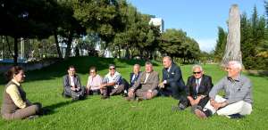 Las actividades acad&eacute;micas se realizan entre las aulas y los espacios de recreaci&oacute;n de la Escuela Polit&eacute;cnica. Los alumnos tambi&eacute;n preparan exposiciones que  luego son debatidas. FOTO: KL&Eacute;VER PAREDES.