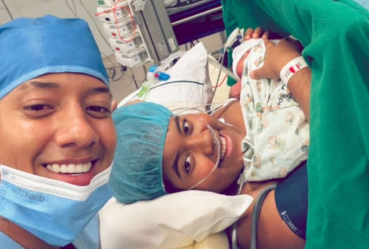 Jombriel se convirti&oacute; en pap&aacute; por primera vez. 