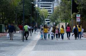 El trayecto del bulevar atraviesa el Jard&iacute;n Bot&aacute;nico y que es un paso directo entre la avenida de Los Shyris y la avenida Amazonas.  Foto: &Aacute;lvaro P&eacute;rez / EL TEL&Eacute;GRAFO