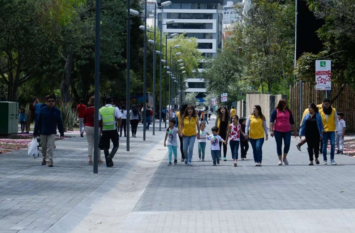El trayecto del bulevar atraviesa el Jard&iacute;n Bot&aacute;nico y que es un paso directo entre la avenida de Los Shyris y la avenida Amazonas.  Foto: &Aacute;lvaro P&eacute;rez / EL TEL&Eacute;GRAFO