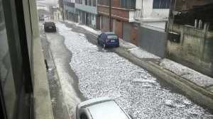 Varios sectores de Quito se vieron afectados por el aguacero y granizo que cay&oacute; el s&aacute;bado. Foto: Archivo / El Tel&eacute;grafo 