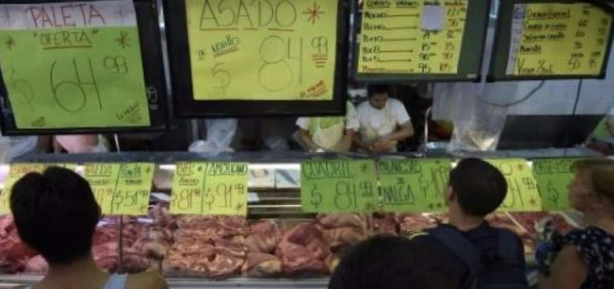 Inflaci&oacute;n supera el 8% en dos meses en Argentina