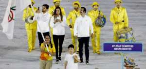 Los atletas independientes fueron ovacionados en el Maracan&aacute;