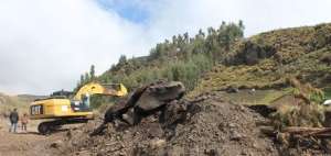 Deshielo y lluvias provocan inconvenientes en Chimborazo