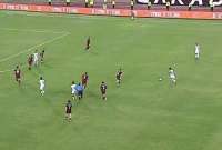 Gabriel Villamil anortó en el partido de Bolivia frente a Venezuela. 