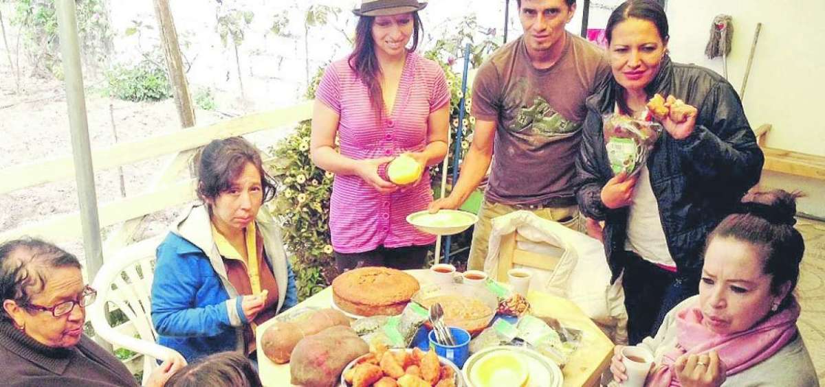 En la Villa Heidi, en Panzaleo, se realiz&oacute; una degustaci&oacute;n comercial para introducir este producto con compradores de otras provincias del Ecuador.