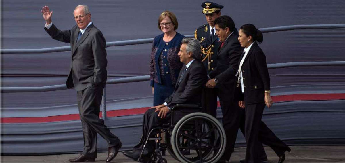Len&iacute;n Moreno visit&oacute; Per&uacute; para fortalecer el desarrollo fronterizo binacional y la integraci&oacute;n.
