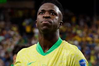 Vinicius Jr. marcó un doblete en el triunfo de Brasil sobre Paraguay.