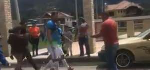 Un video registra la pelea en que result&oacute; herida una persona.