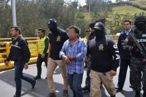El individuo fue detenido por uniformados de la Unidad de Inteligencia Anti Delincuencial (UIAD) y el Grupo de Intervenci&oacute;n y Rescate (GIR) del Ecuador.