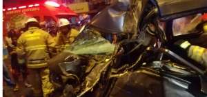 Un herido deja accidente de tr&aacute;nsito en la cooperativa Juan Montalvo
