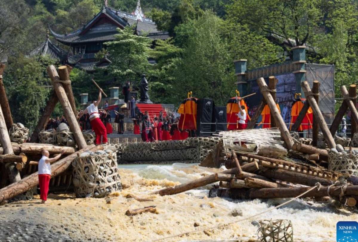 El proyecto Hidr&aacute;ulico de Dujiangyan fue declarado Patrimonio de la Humanidad por la Unesco.