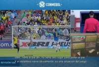 La Conmebol publicó los audios sobre las jugadas polémicas entre Ecuador y Brasil
