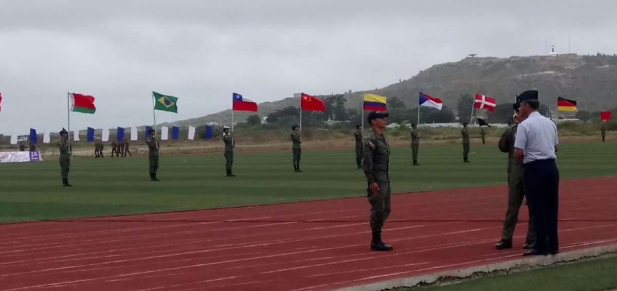 La inauguraci&oacute;n del evento se realiz&oacute; en la Escuela Superior Militar de Aviaci&oacute;n en Salinas. 