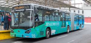 Un bus articulado el&eacute;ctrico de prueba fue presentado el 1 de diciembre y empez&oacute; a operar en la Metrov&iacute;a capitalina desde el 11 de diciembre.