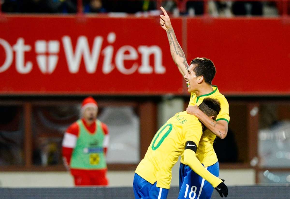 Firmino vive "un sue&ntilde;o" tras gol del triunfo de Brasil en Viena