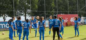 La preparaci&oacute;n de las futbolistas nacionales se realiz&oacute; en la Casa de la Selecci&oacute;n durante todo febrero. 