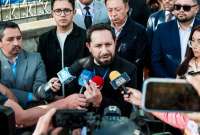 Foto: Adrián Castro presentó una denuncia por posibles irregularidades en hospitales de Cuenca