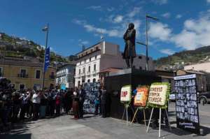 El alcalde de Quito, Mauricio Rodas, particip&oacute; de este acto, pese a que ha tenido inconvenientes con medios de comunicaci&oacute;n sobre censura previa. Foto: John Guevara/ El Tel&eacute;grafo 