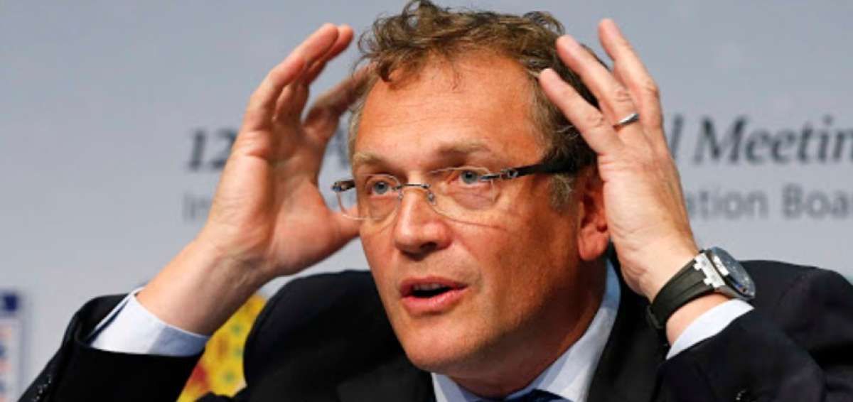J&eacute;rome Valcke fue destituido como secretario general de la FIFA en enero de 2020.