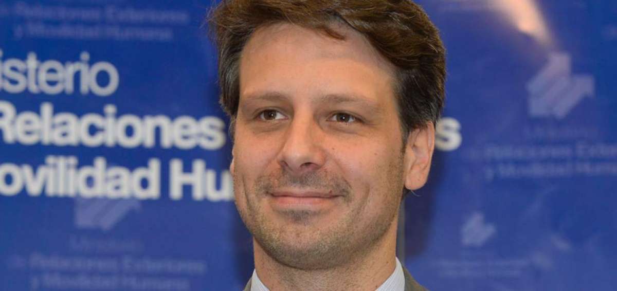 Guillaume Long, canciller de Ecuador.