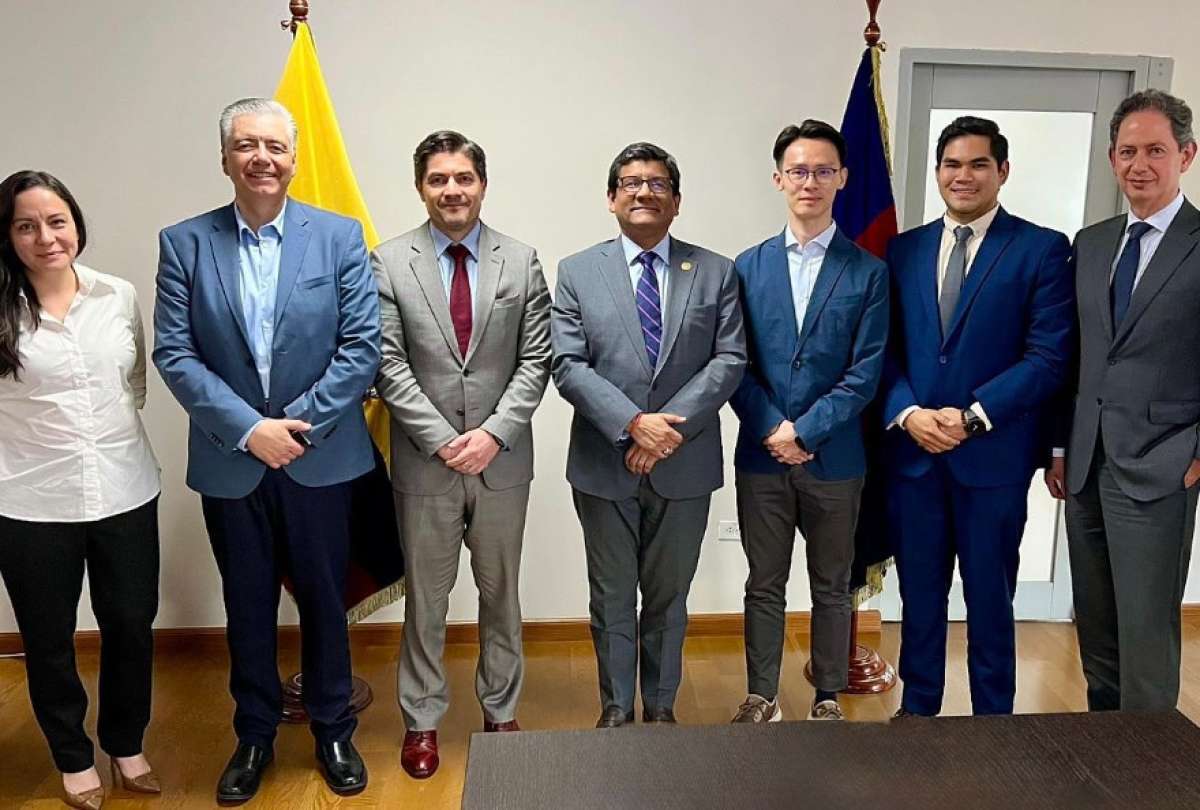 Ministro de Producción y representantes de Temu mantuvieron un encuentro con el fin de operar en Ecuador