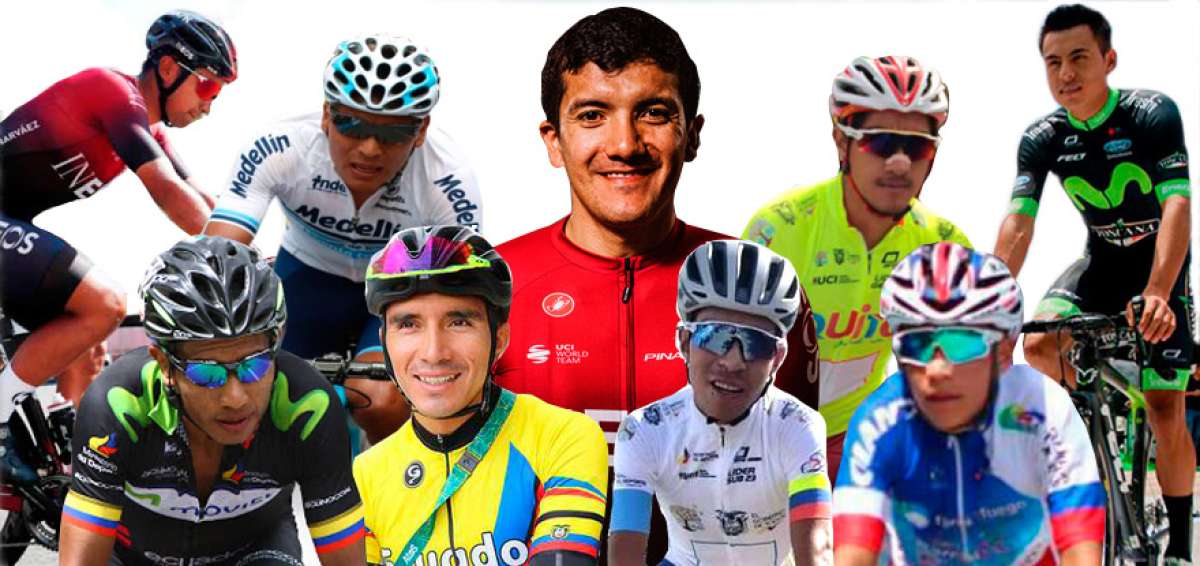 Nueve ciclistas ecuatorianos competir&aacute;n en Colombia
