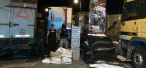Las botellas de cervezas, caf&eacute; y bicarbonato incautadas ten&iacute;an procedencia peruana. Todo el matute fue llevado a las bodegas del Senae de Catamayo.