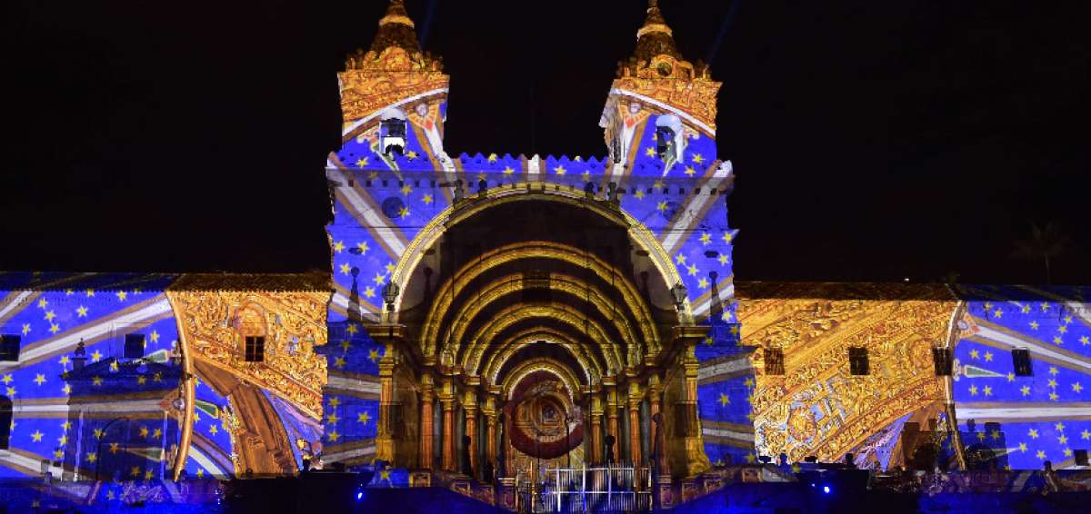 Setenta manzanas del centro hist&oacute;rico de Quito se han visto involucradas con la "Fiesta de la luz".
