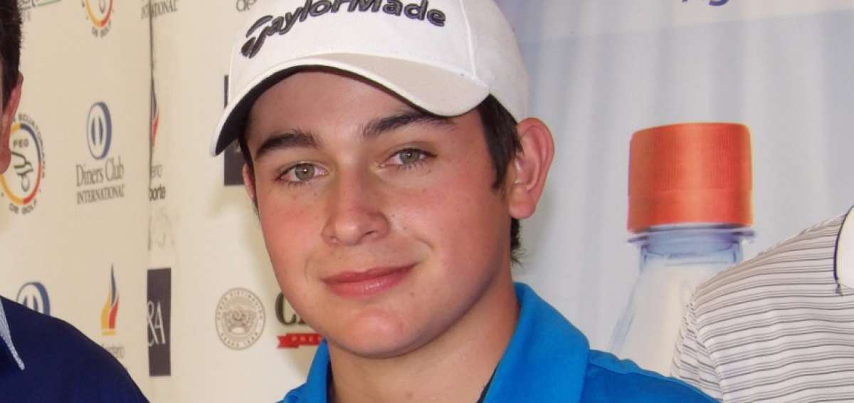 Escobar logr&oacute; vicecampeonato en el torneo de golf de Bogot&aacute;