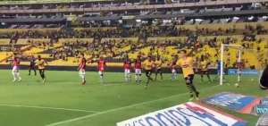Barcelona vence al Deportivo Cuenca en el estadio Monumental