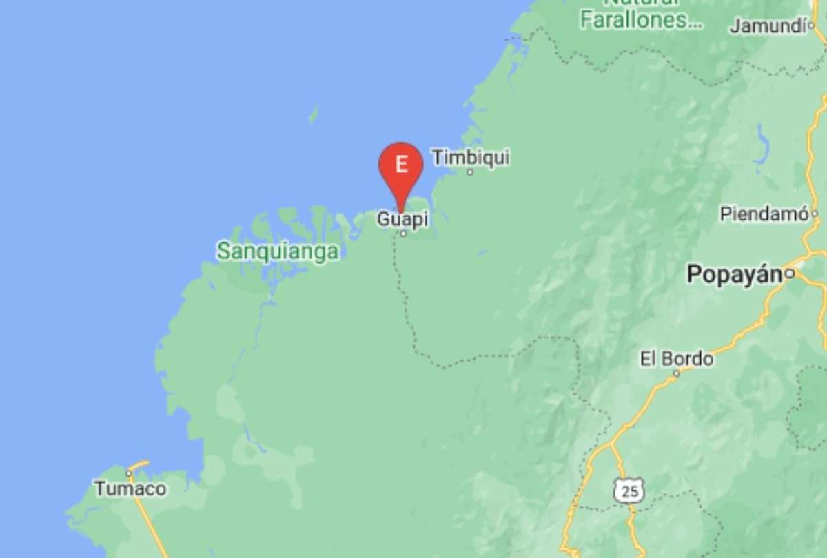 Reportan sismo en la zona sur de Colombia