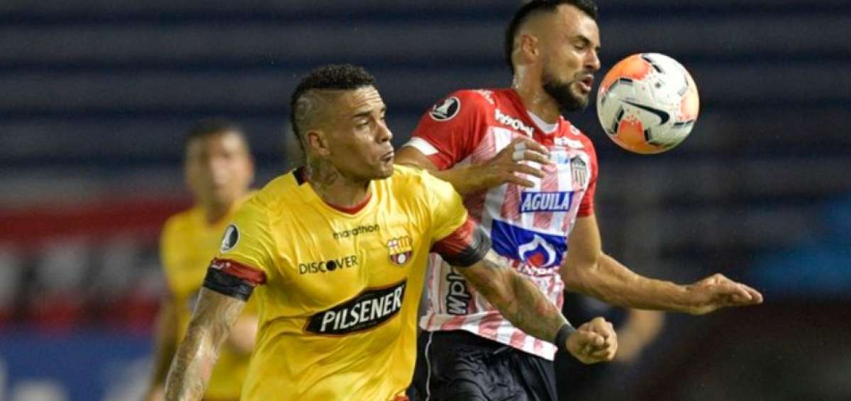 Barcelona sac&oacute; garra en Barranquilla y volvi&oacute; a Guayaquil con los tres puntos