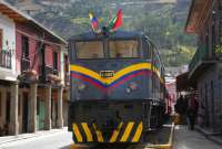 El tren de la “Nariz del Diablo” volvió a operar en Chimborazo.