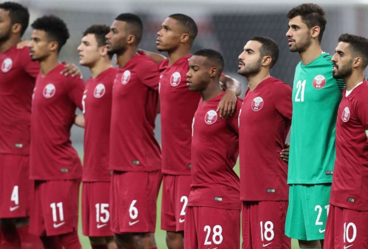 El seleccionado qatarí ha afrontado varios encuentros de preparación.