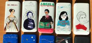 La compa&ntilde;&iacute;a electr&oacute;nica japonesa Casio lanz&oacute; dispositivos con dibujos de mujeres como Hipatia de Alejandr&iacute;a, Marie Curie o Katherine Johnson.