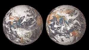 El selfie global se realiz&oacute; como parte de las actividades por el D&iacute;a de la Tierra. FOTO: AFP.